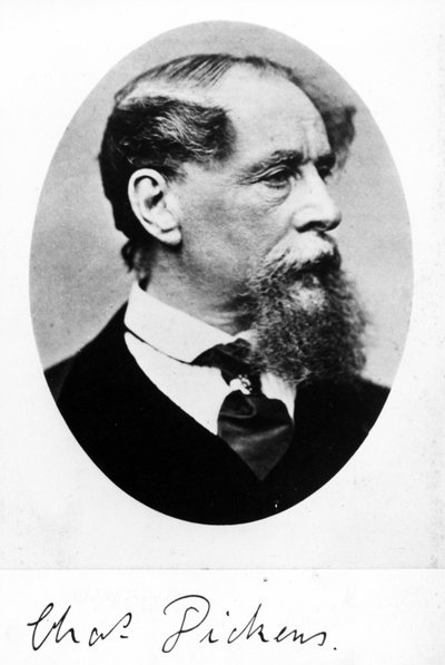 Charles Dickens by English Photographer